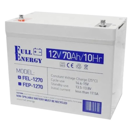 Акумулятор гелевий Full Energy FEL-1270 12V 70 Ah