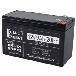 Свинцево-кислотна акумуляторна батарея Full Energy FEP-129 9А•г 12В