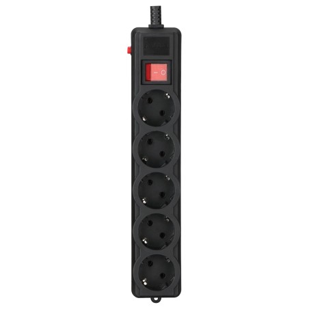 Мережевий фільтр Gembird SPG5-G-15B-PRO 4.5 м кабель 5 розеток