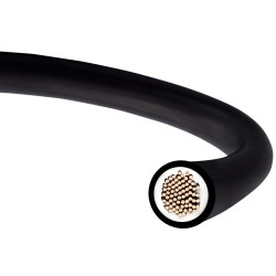 Кабель для сонячних панелей H1Z2Z2-K 1x 6 чорний (NKK) бухта 50 м