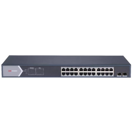 Комутатор 24 порти керований Hikvision DS-3E1526P-SI PoE