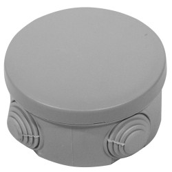 Коробка розподільча кругла зовнішня IP54, UEA (80х45)