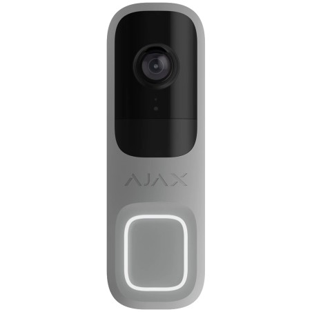 Відеодзвінок Ajax Doorbell Grey RAL 7004