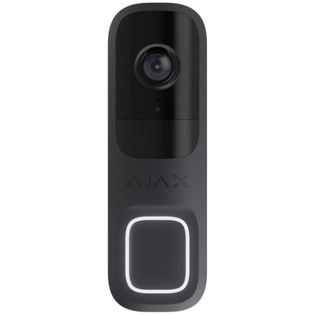 Відеодзвінок Ajax Doorbell graphite RAL 7024