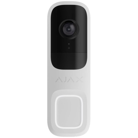 Відеодзвінок Ajax Doorbell White RAL 9003