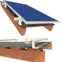 Комплект InstallKit IK-XL-B-10 кріплення 10 сонячних панелей до 1145мм бітумна черепиця