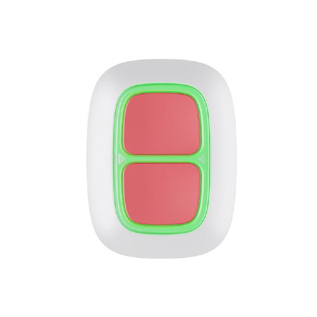 Тривожна кнопка Ajax DoubleButton white EU