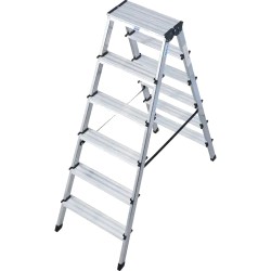 Стремянка алюмінієва двостороння KRAUSE Dopplo 2x6 (120427)