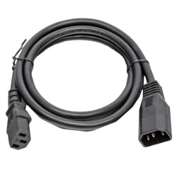 Шнур живлення (комп'ютер-монітор) Kingda С13-C14, 5 м, 1.5 мм2