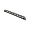 Патч-панель 19" 24хRJ-45 UTP кат.5e, із заднім організатором, Kingda Kingda KDPA6043