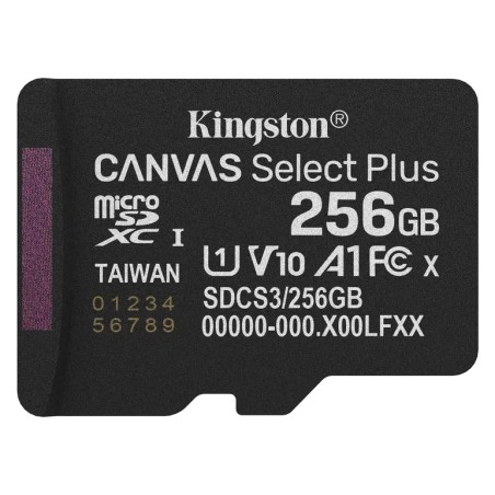 Карта пам'яті Kingston microSD 256GB C10 UHS-I A1 V10 R150MB/s