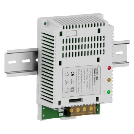 Плата ДБЖ Kraft PSU-1203(LED) з кріпленням на DIN-рейку