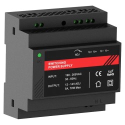 Джерело безперебійного живлення Kraft PSU-1205DIN(P)