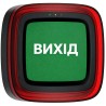 Cповіщувач Ajax EN54 FireProtect (Sounder/VAD) black пожежний світлозвуковий "ВИХІД"