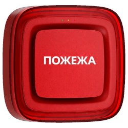 Cповіщувач Ajax EN54 FireProtect (Sounder/VAD) red пожежний світлозвуковий "ПОЖЕЖА"