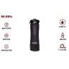 Портативна пляшка для очищення води LifeSaver Liberty Black