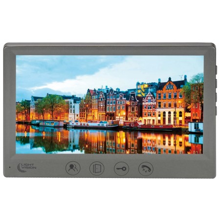 Відеодомофон Light Vision AMSTERDAM FHD GRAY
