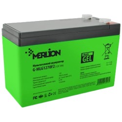 Свинцево-кислотна акумуляторна батарея MERLION G-MLG1270F2 7A•г 12В мультигель