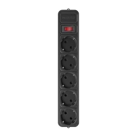 Мережевий фільтр 1.8 м кабель 5 розеток Maxxter SPM5-G-6В