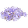 Конектор Merlion RJ-45 8P8C UTP Cat-5 (100 шт/уп.) Q100 Violet