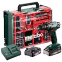 Акумуляторний шуруповерт Metabo BS 18 Mobile Workshop (602207710)