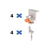 Комплект кріплень Kripter MetalTile I до металочерепиці