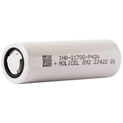 Акумулятор літій-іонний INR-21700-P42A Molicel grade А 4200м•Аг