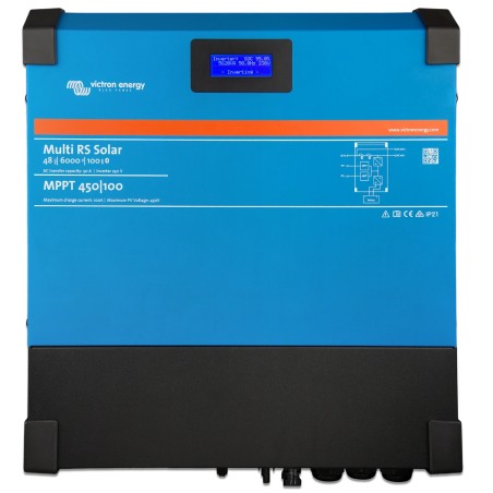 Інвертор Victron Energy Multi RS Solar 48/6000/100-450/80 сонячний однофазний чиста синусоїда