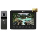 Комплект відеодомофону Neolight NeoKIT FHD Pro B/GRAPHITE (KAPPA + HD + SOLO FHD)