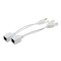 Адаптер SEVEN P-731 PoE SET white