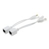 Адаптер SEVEN P-731 PoE SET white