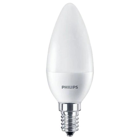 Лампочка 5W 500lm Philips Ecohome LED Candle E14 840B35