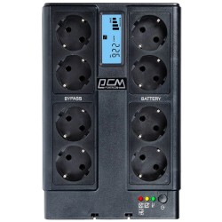 Джерело безперебійного живлення Powercom CUB-1000N LCD Schuko