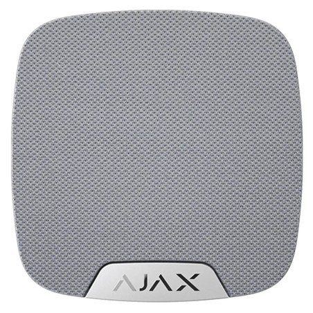 Superior HomeSiren white Jeweller Бездротова внутрішня сирена з клемою для додаткового світлодіода Ajax