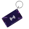 Ключ 30x50 мм фіолетовий Proxymity-key EM+MF epoxy
