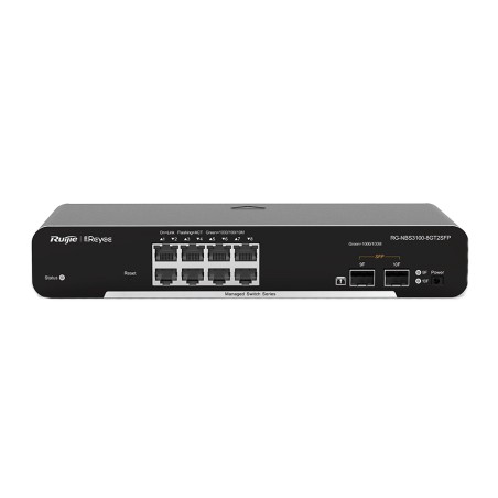 Комутатор 8 портів керований Ruijie RG-NBS3100-8GT2SFP L2