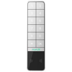 Бездротова клавіатура Ajax KeyPad Outdoor Jeweller (8EU) ASP white