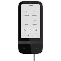 Superior KeyPad TouchScreen white Fibra Клавіатура дротова сенсорна Ajax