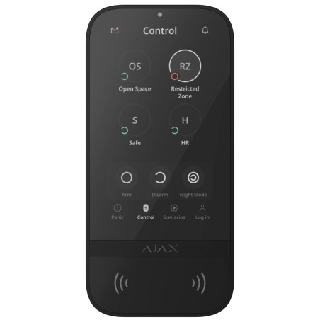 Superior KeyPad TouchScreen G3 Jeweller black Клавіатура