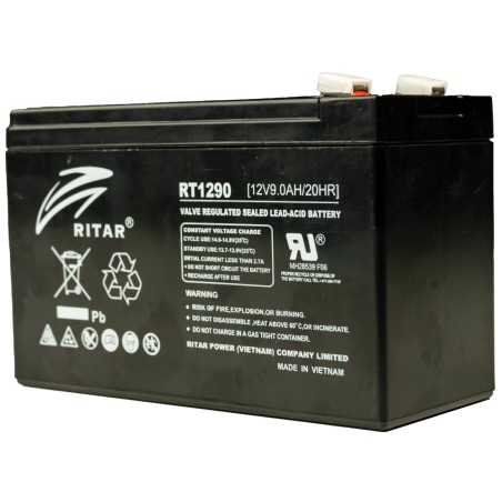 Свинцево-кислотна акумуляторна батарея Ritar RT1290 9А•г 12В