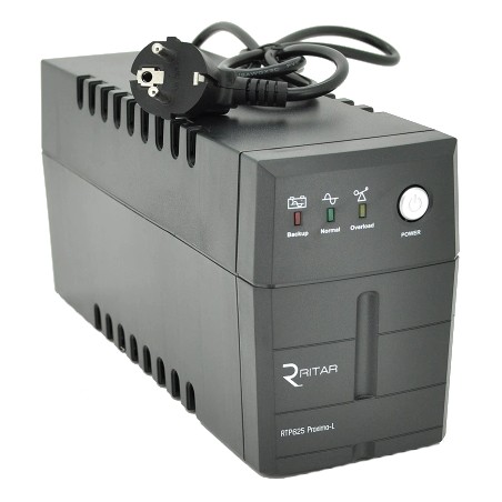 Джерело безперебійного живлення Ritar RTP625 Proxima-L 625ВA