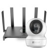 Комплект Ezviz CS-H6c (4MP,W1) + Reyee RG-EW1300G