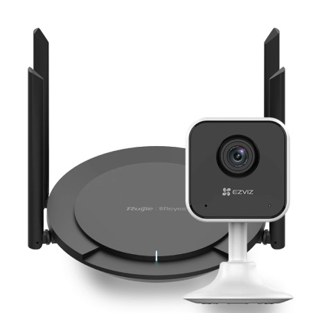 Комплект Ezviz CS-H1C (1080P) + Reyee RG-EW300 PRO