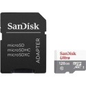 Карта пам'яті SANDISK Ultra microSDXC 128GB + SD Adapter Class 10 UHS-I