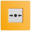 Сповіщувач Ajax Manual Call Point (Yellow) ручний бездротовий