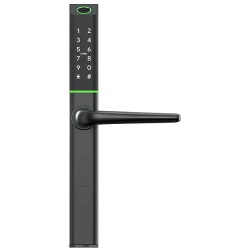 Розумний замок (без врізної частини) SEVEN LOCK SL-7763BF (72-92 мм) black