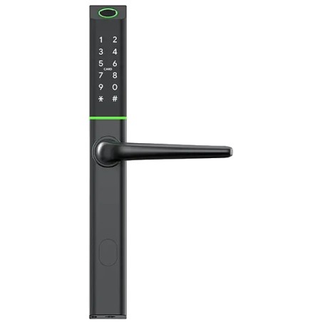 Розумний замок (без врізної частини) SEVEN LOCK SL-7763BF (72-92 мм) black