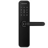 Розумний дверний біометричний замок SEVEN LOCK SL-7766BF black (без врізної частини)