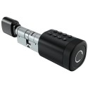 Біометричний замок SEVEN LOCK SL-7774BF black (35-90мм) (циліндр)