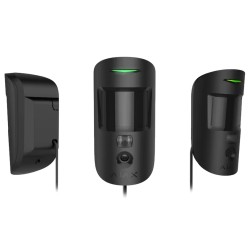 Superior MotionCam (PhOD) black Fibra Дротовий сповіщувач руху з підтримкою фотоверифікації Ajax